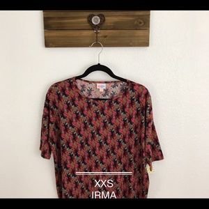 LuLaRoe XXS Irma Tunic